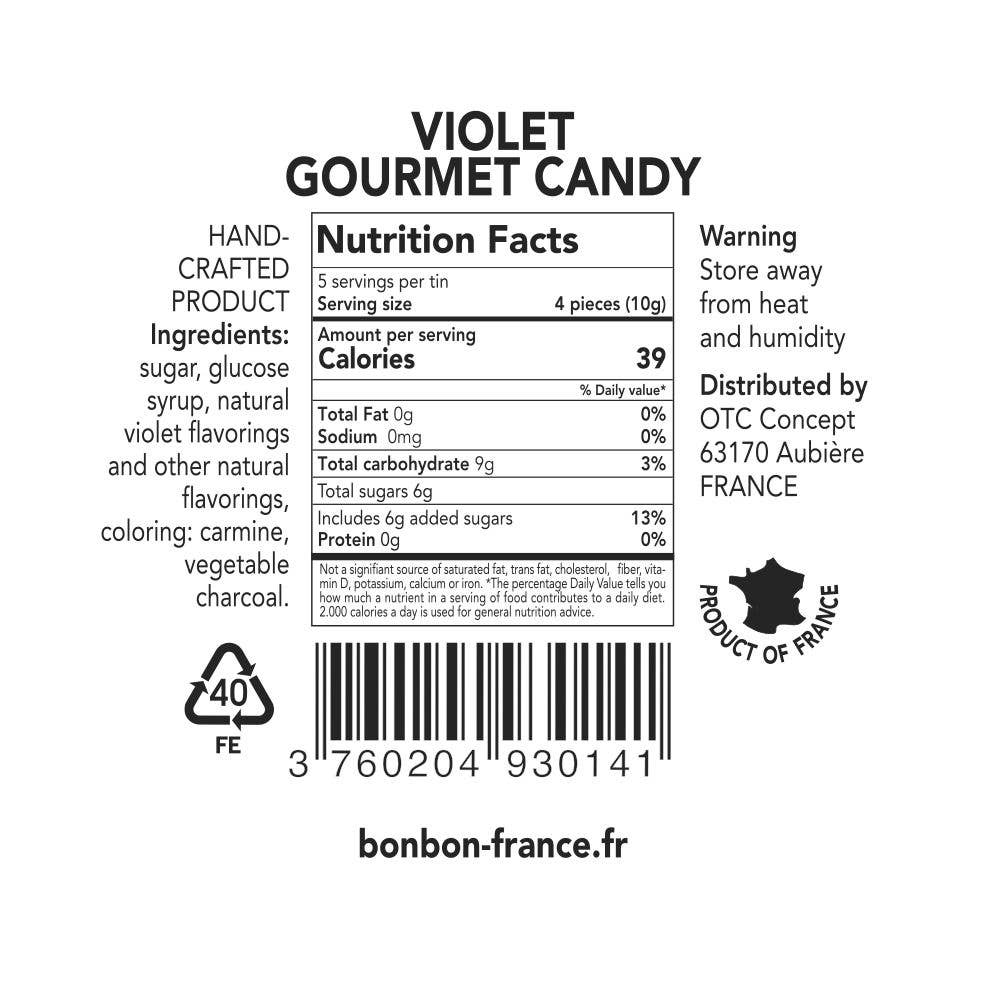 French Hard Candies - Saint-Ange Violet