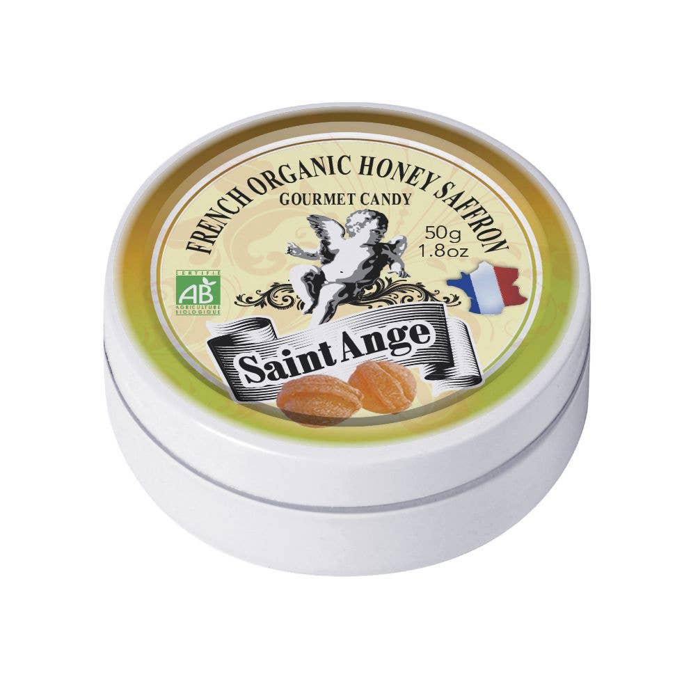 French Hard Candies - Saint-Ange Honey Saffron