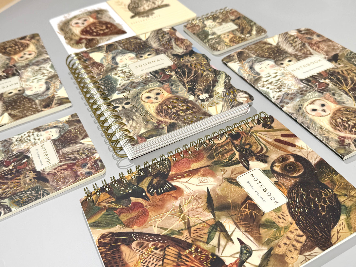 Small Notebook Owls