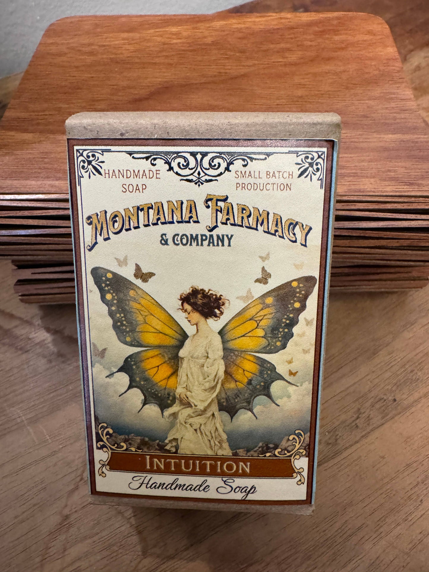 Intuition Butterfly Handmade Soap Mint