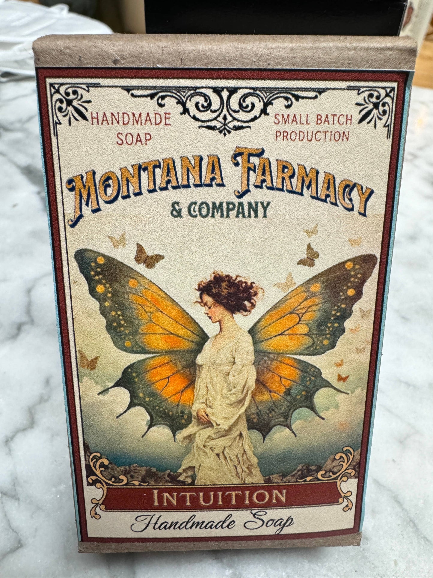 Intuition Butterfly Handmade Soap Mint