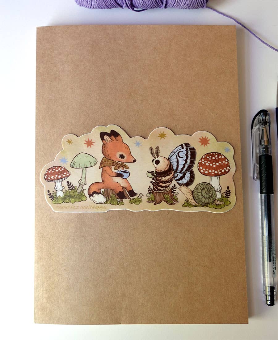 Tea Time Sticker