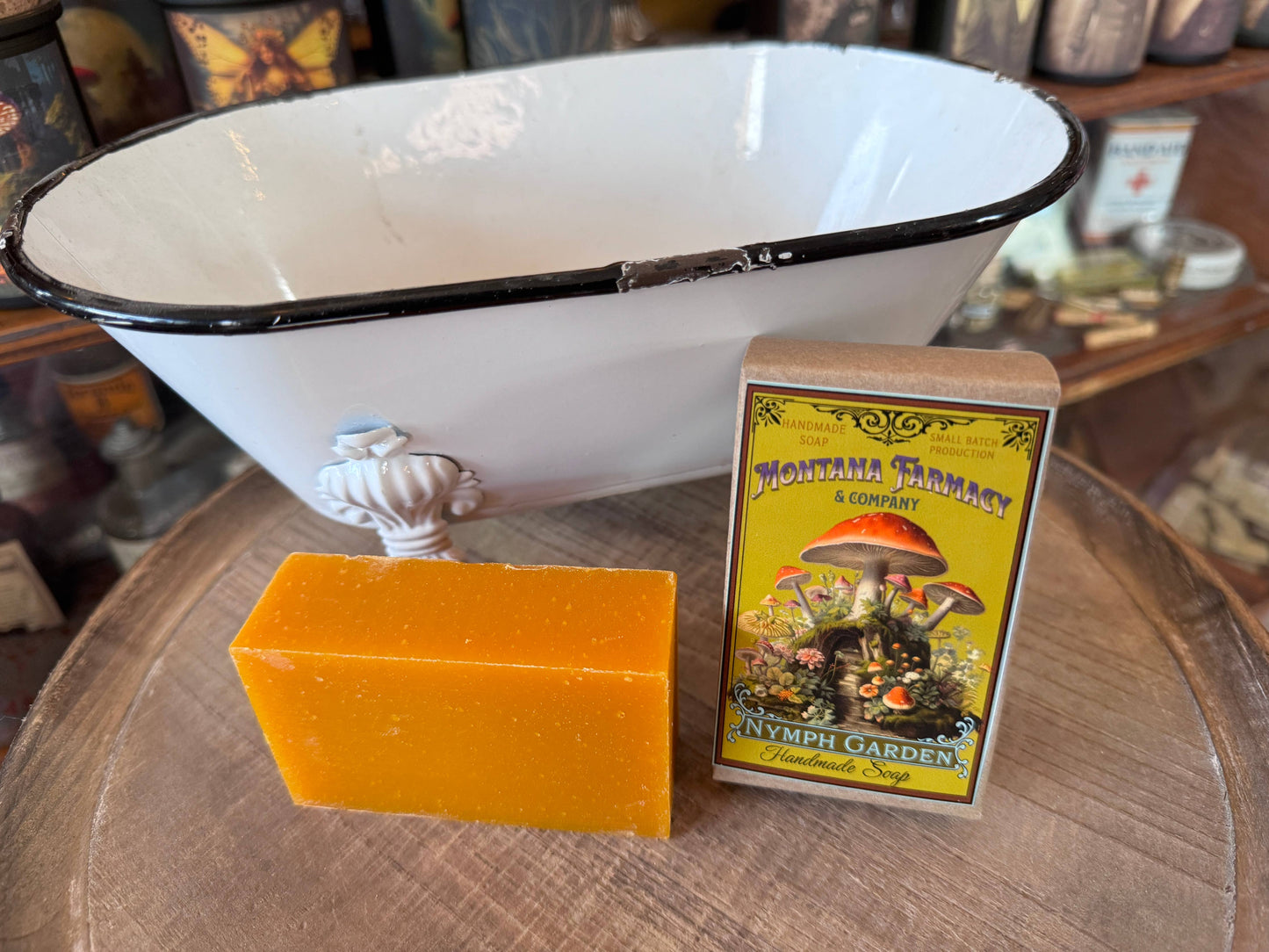 Fungi Nymph Orange Lavender Soap