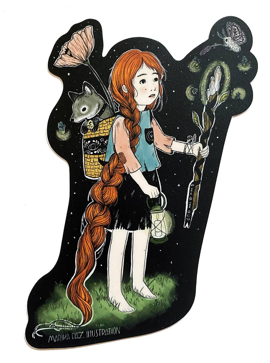 Forest Witch Sticker