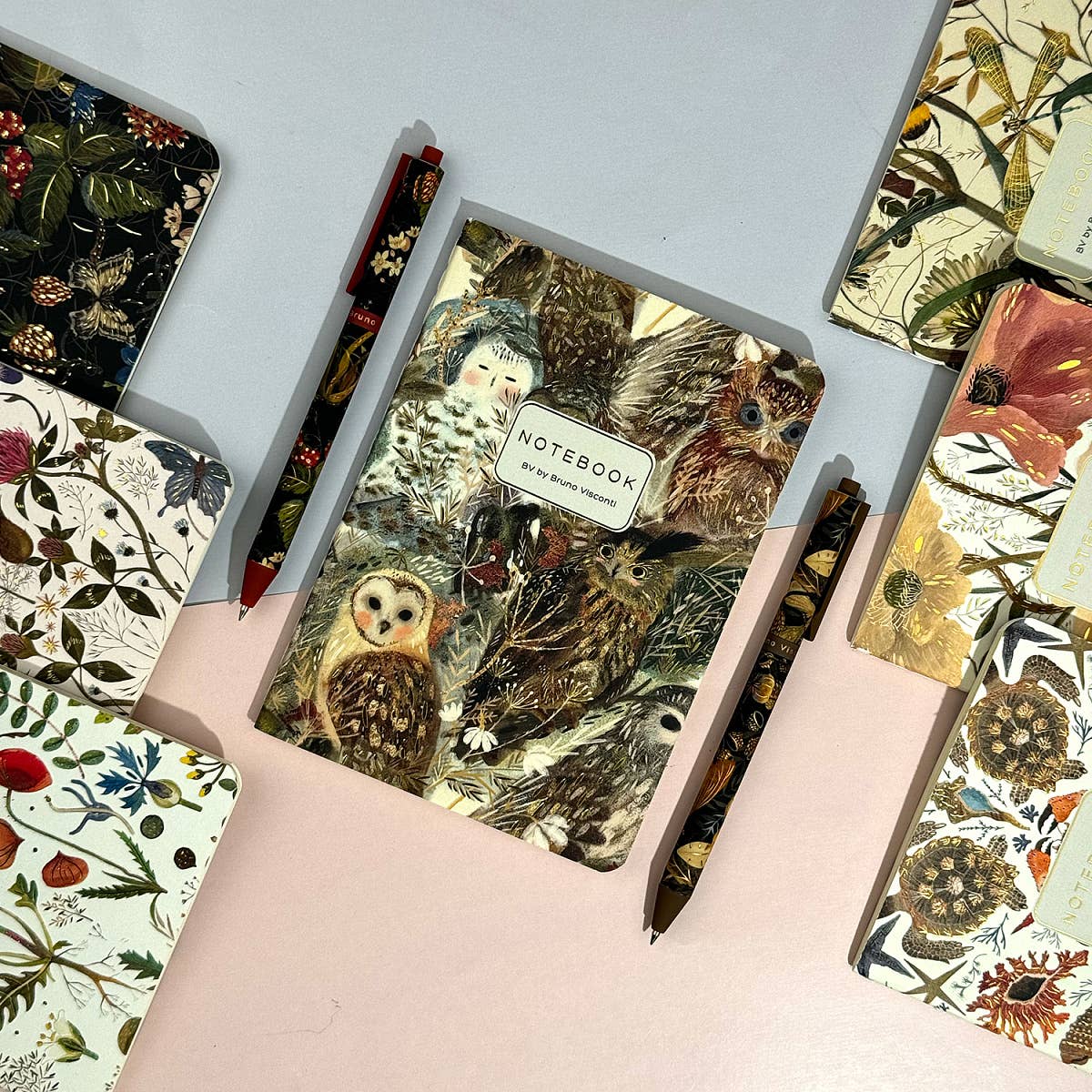 Small Notebook Owls