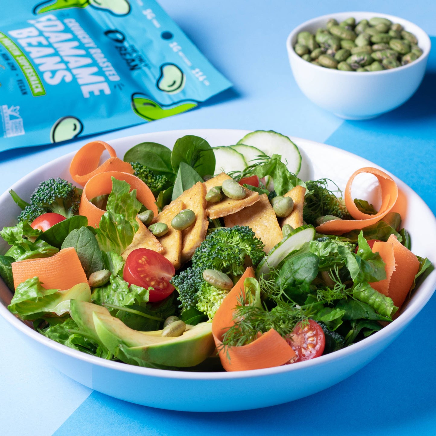 The Only Bean - Crunchy Roasted Edamame (Sea Salt) - Healthy Snacks, Keto