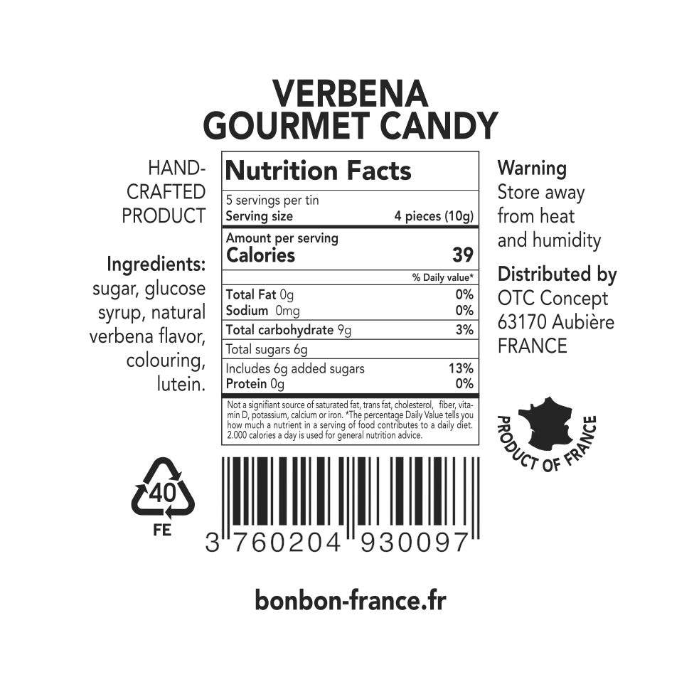 French Hard Candies - Saint-Ange Verbena