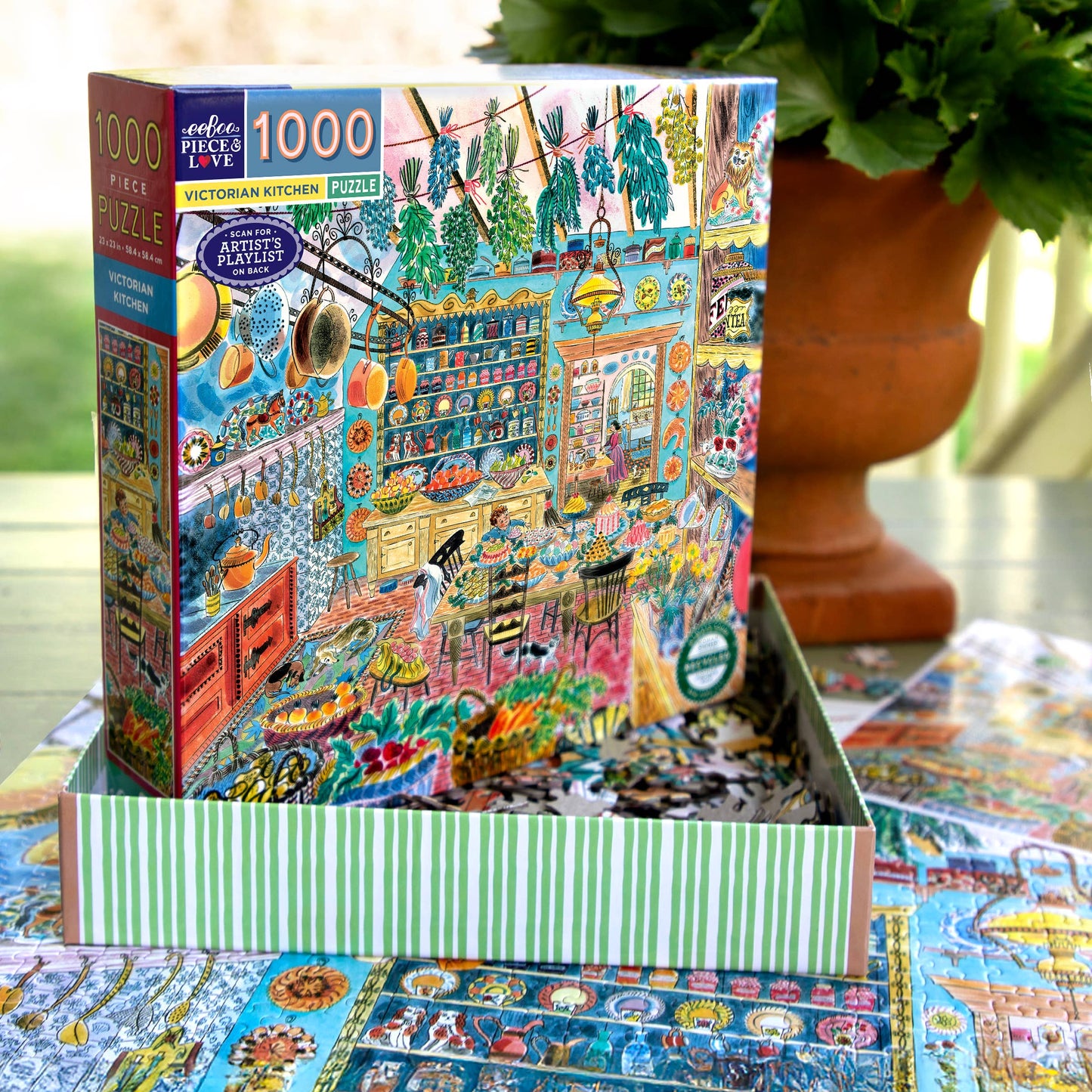 Victorian Kitchen 1000 Piece Puzzle