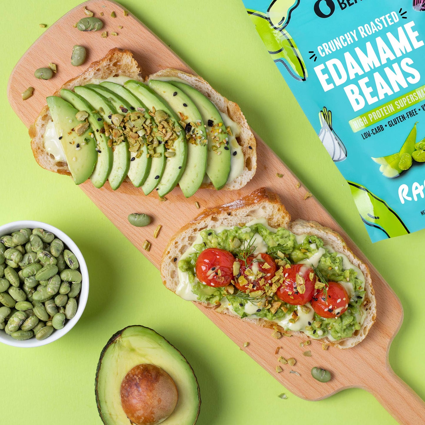 Crunchy Roasted Edamame (Ranch) - Healthy Snacks, Keto (C