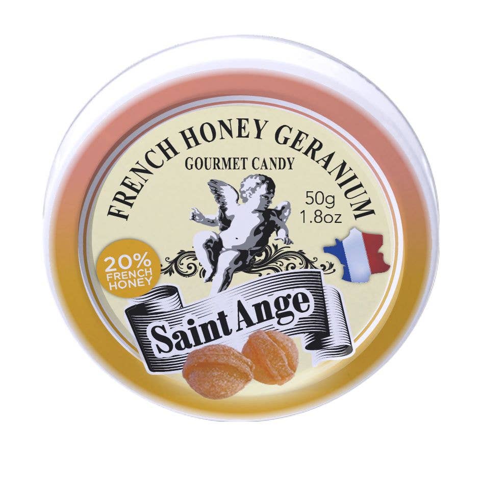 French Hard Candies - Saint-Ange Honey Geranium