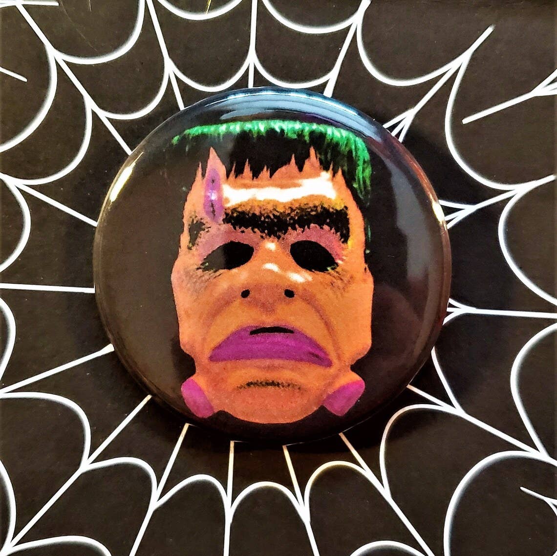 Vintage Halloween Small Button Set of 6