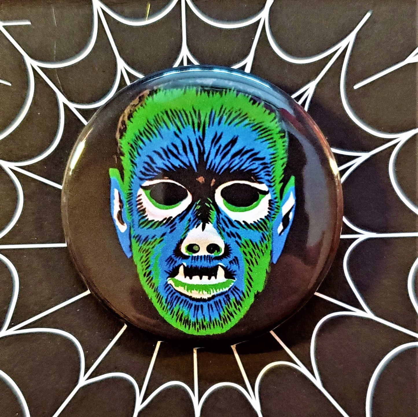 Vintage Halloween Small Button Set of 6