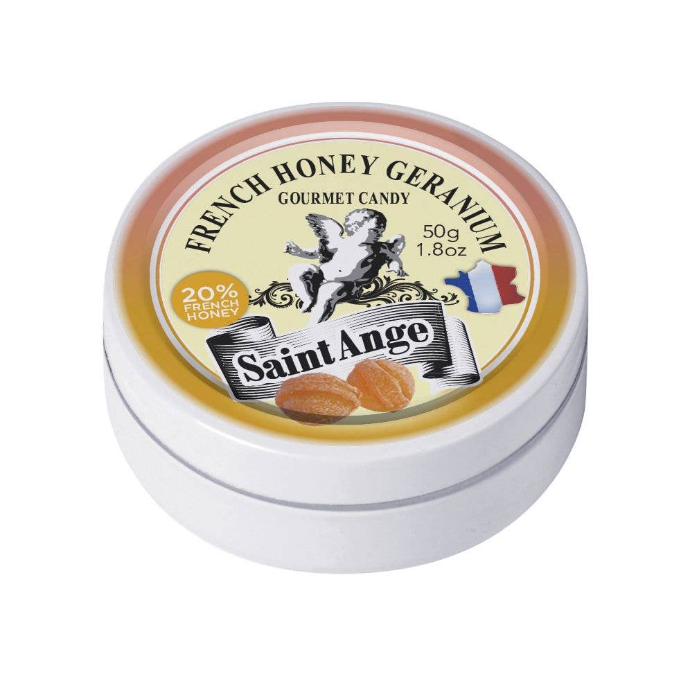French Hard Candies - Saint-Ange Honey Geranium