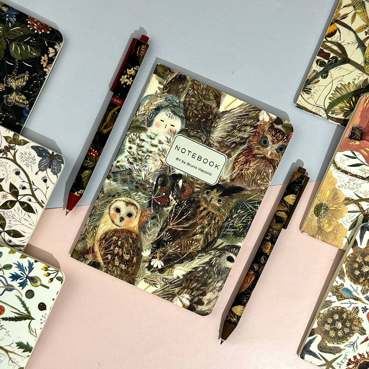 Small Notebook Owls