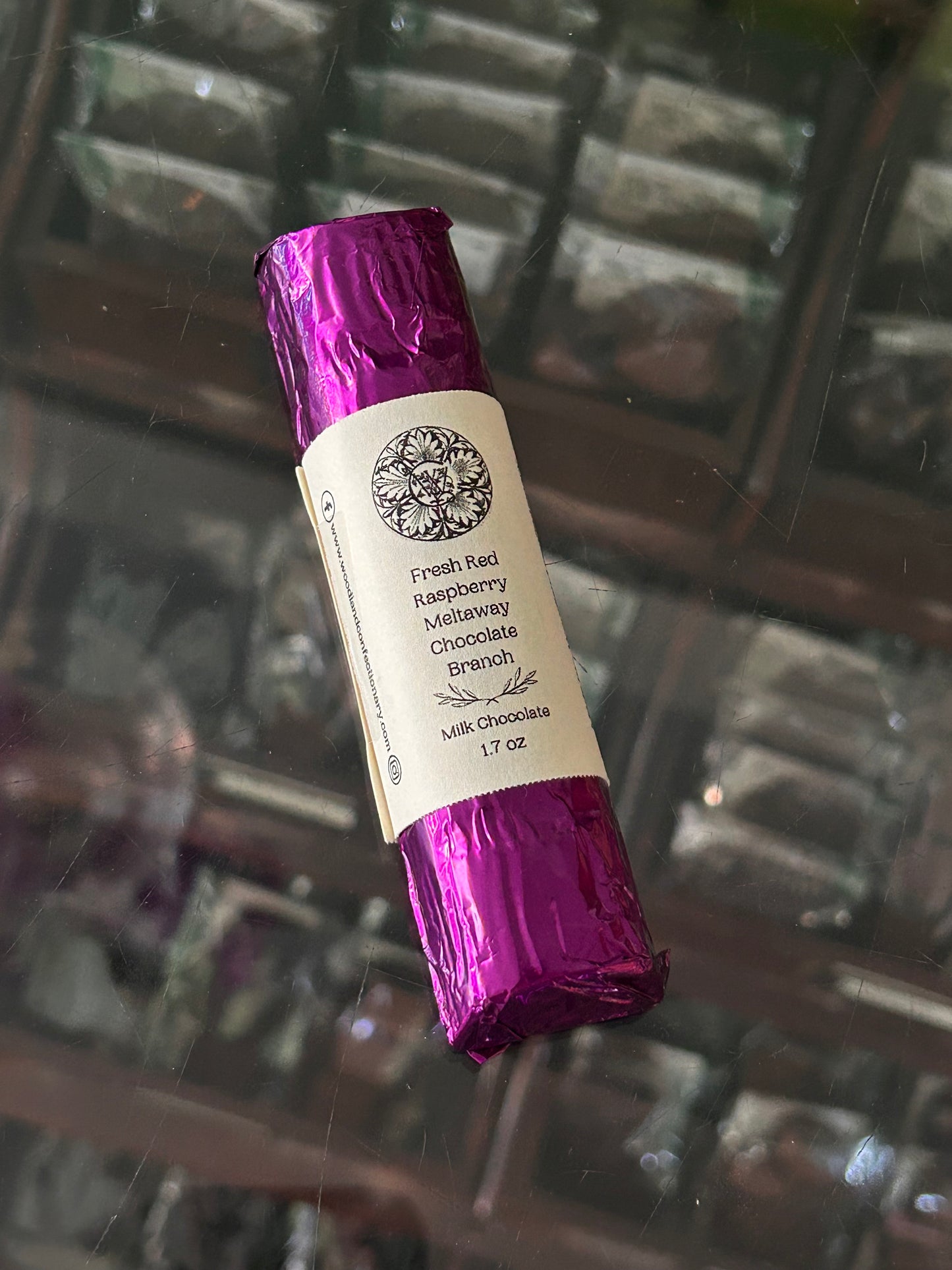 Chocolate Raspberry Meltaway Filled Chocolate Bar