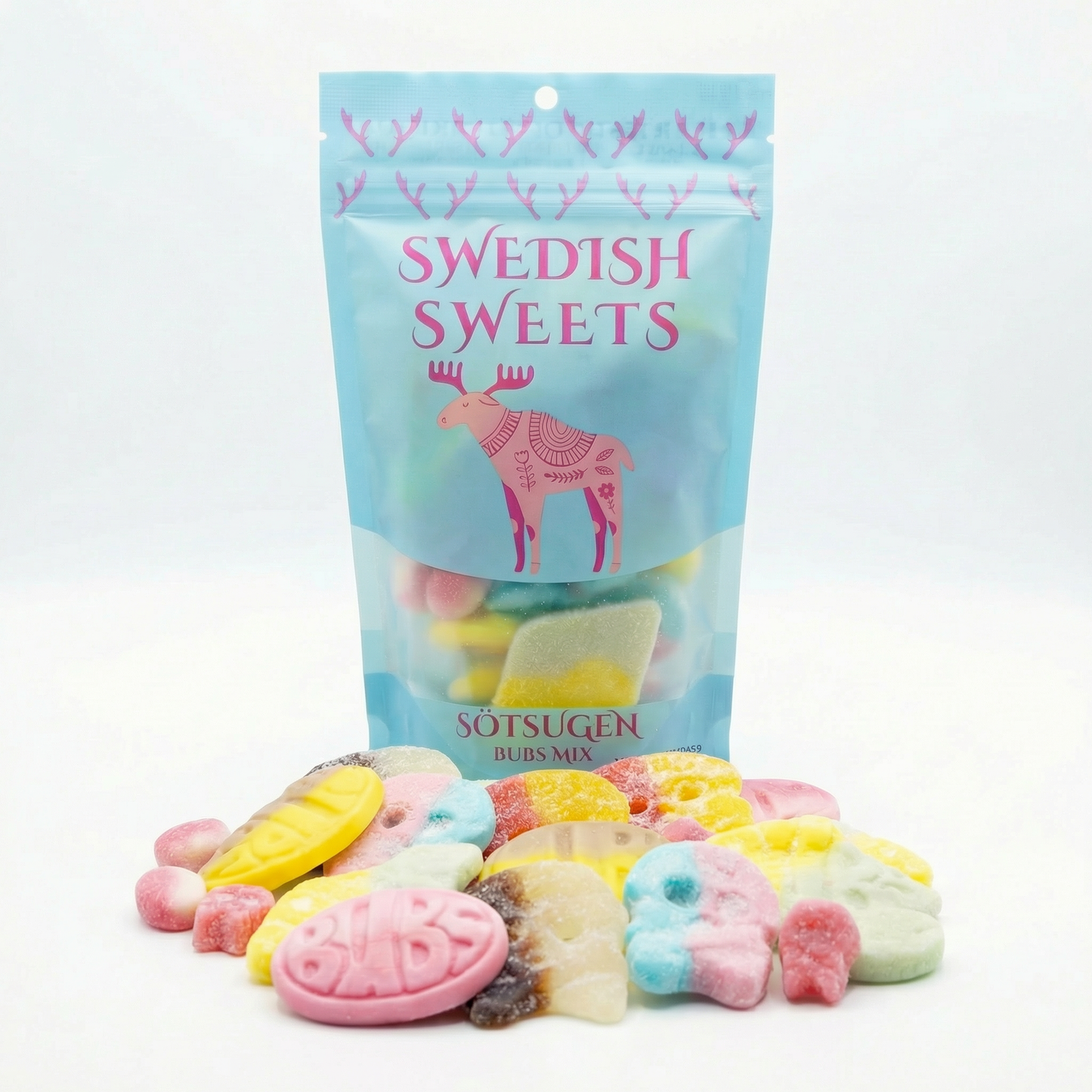 Bubs Mix Swedish Gummies 1/2lb Bag
