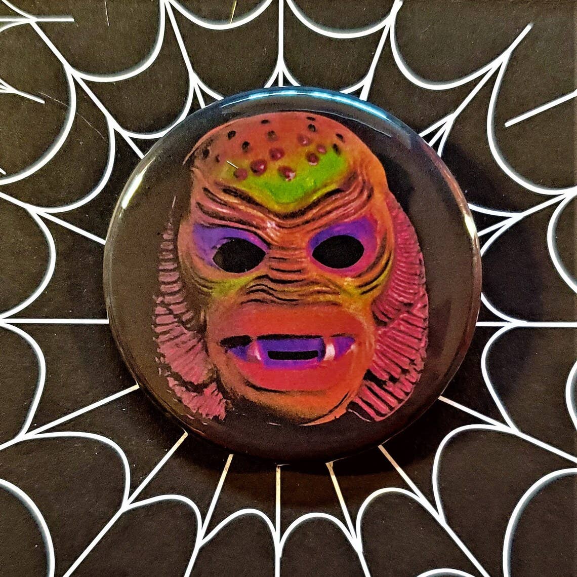 Vintage Halloween Small Button Set of 6