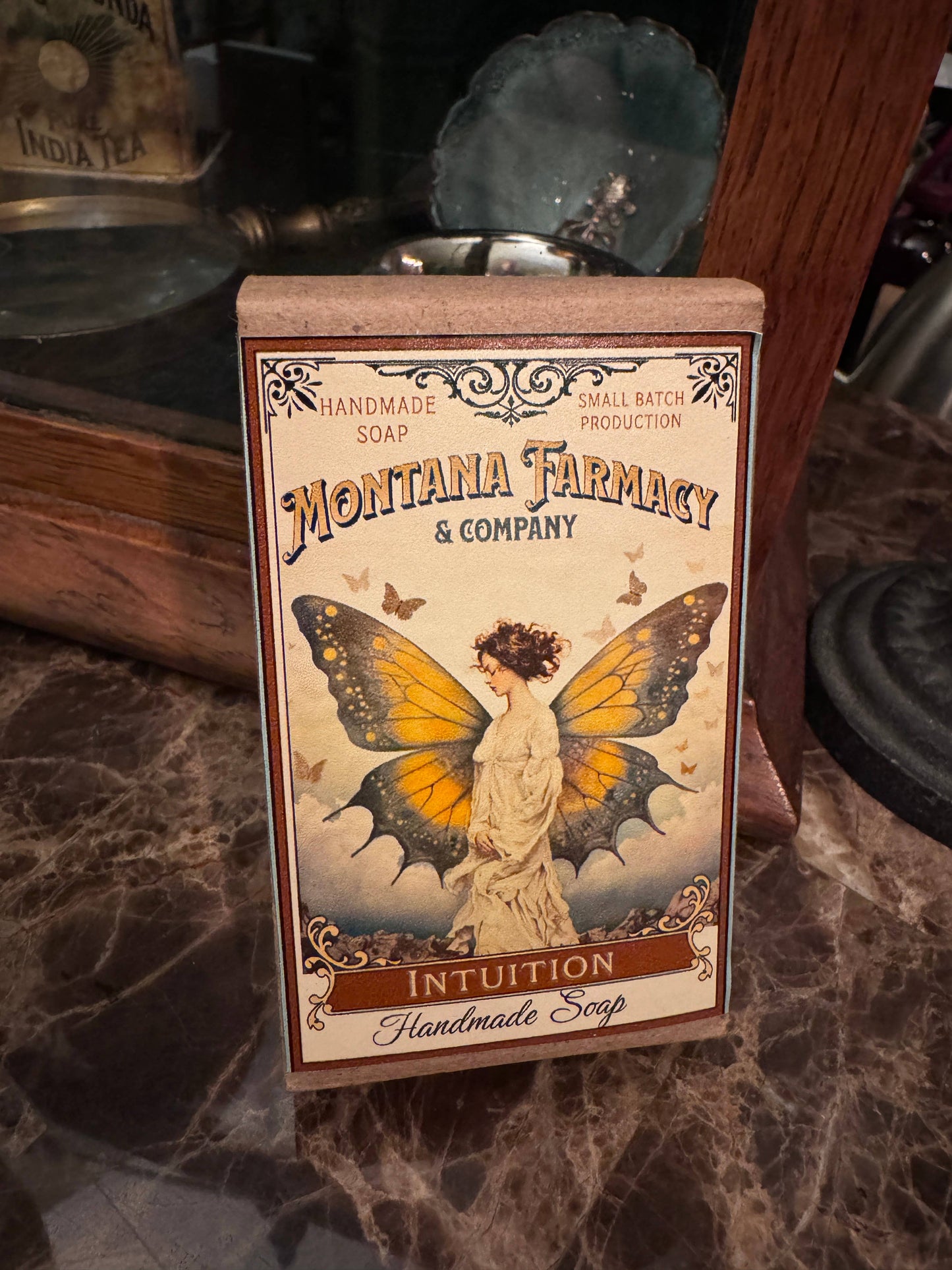 Intuition Butterfly Handmade Soap Mint