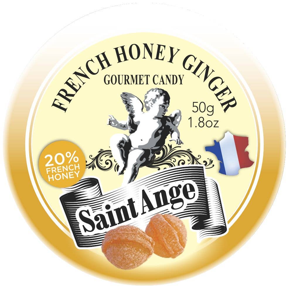 French Hard Candies - Saint-Ange Honey Ginger