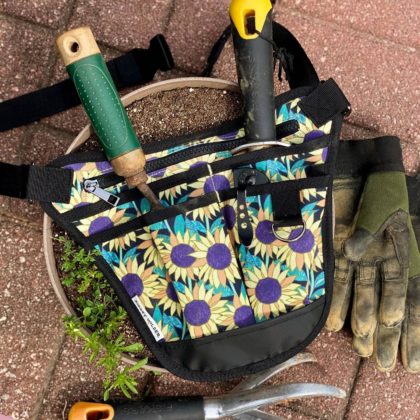 Sunflower Fields Gardening Tool Belt
