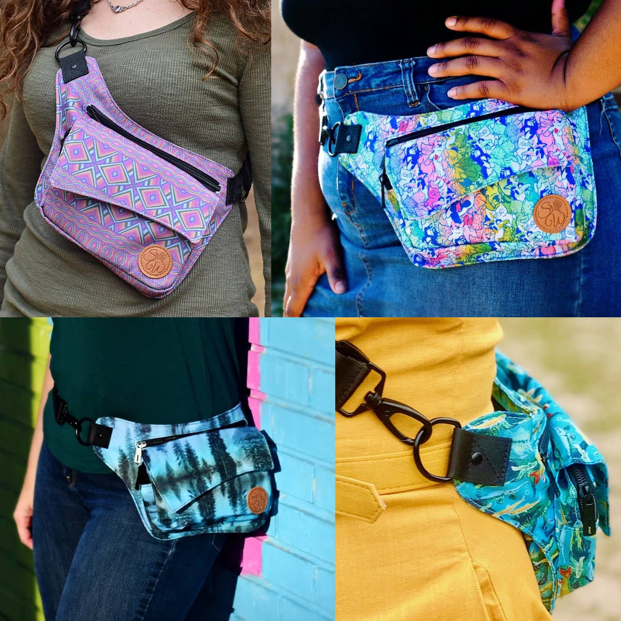 Dare to Fly Hip Bag: Size 3 (XL-4XL) 44"-66"