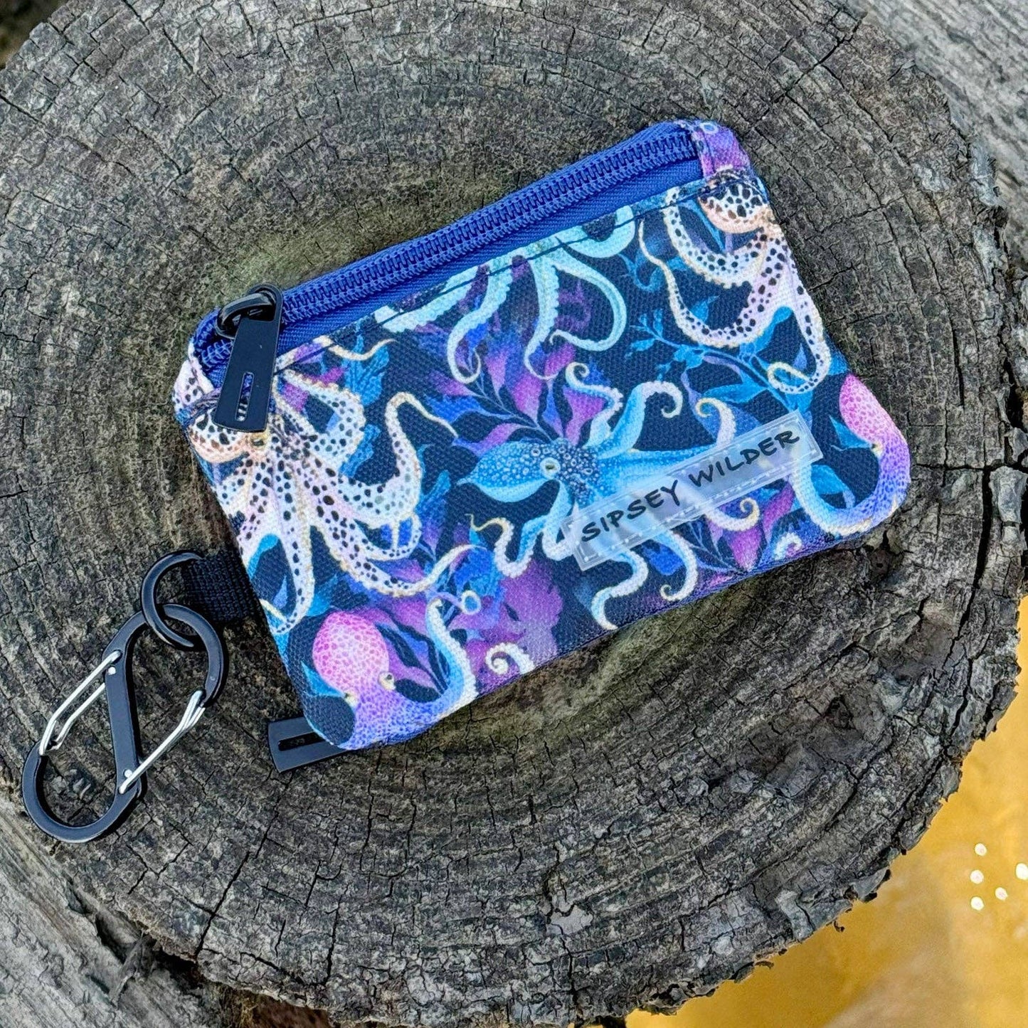 Octopus Reverie Clip Wallet