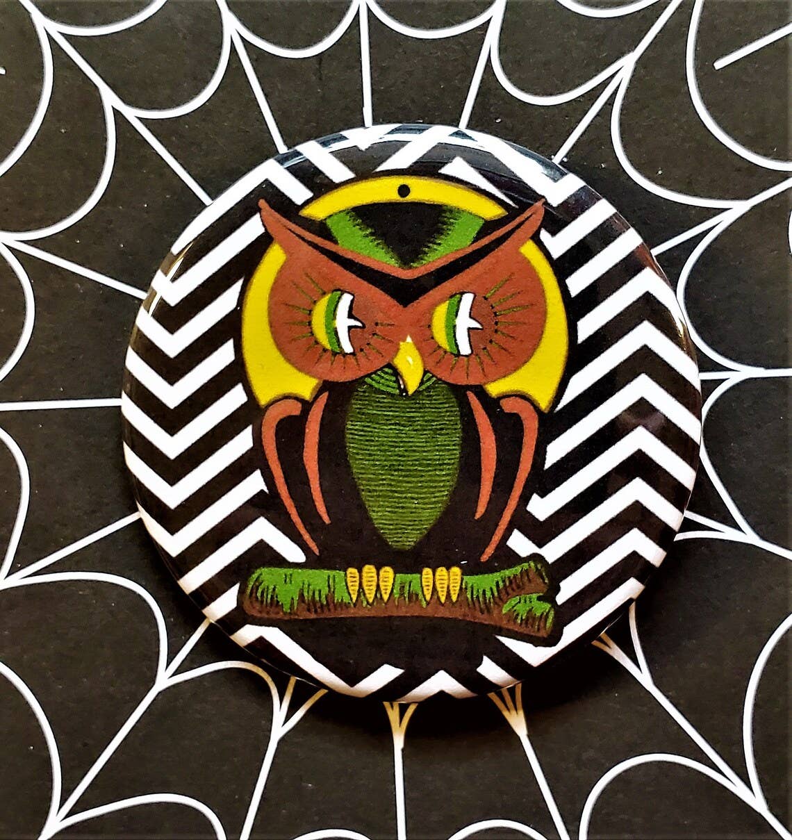 Vintage Halloween Bottle Opener Keychain Set of 2