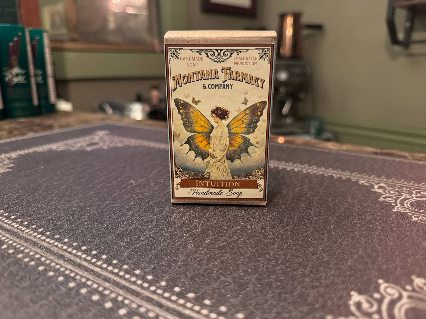 Intuition Butterfly Handmade Soap Mint