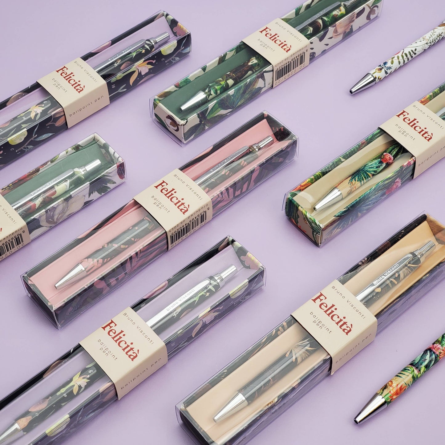 Felicita Peonies Ball Point Pen