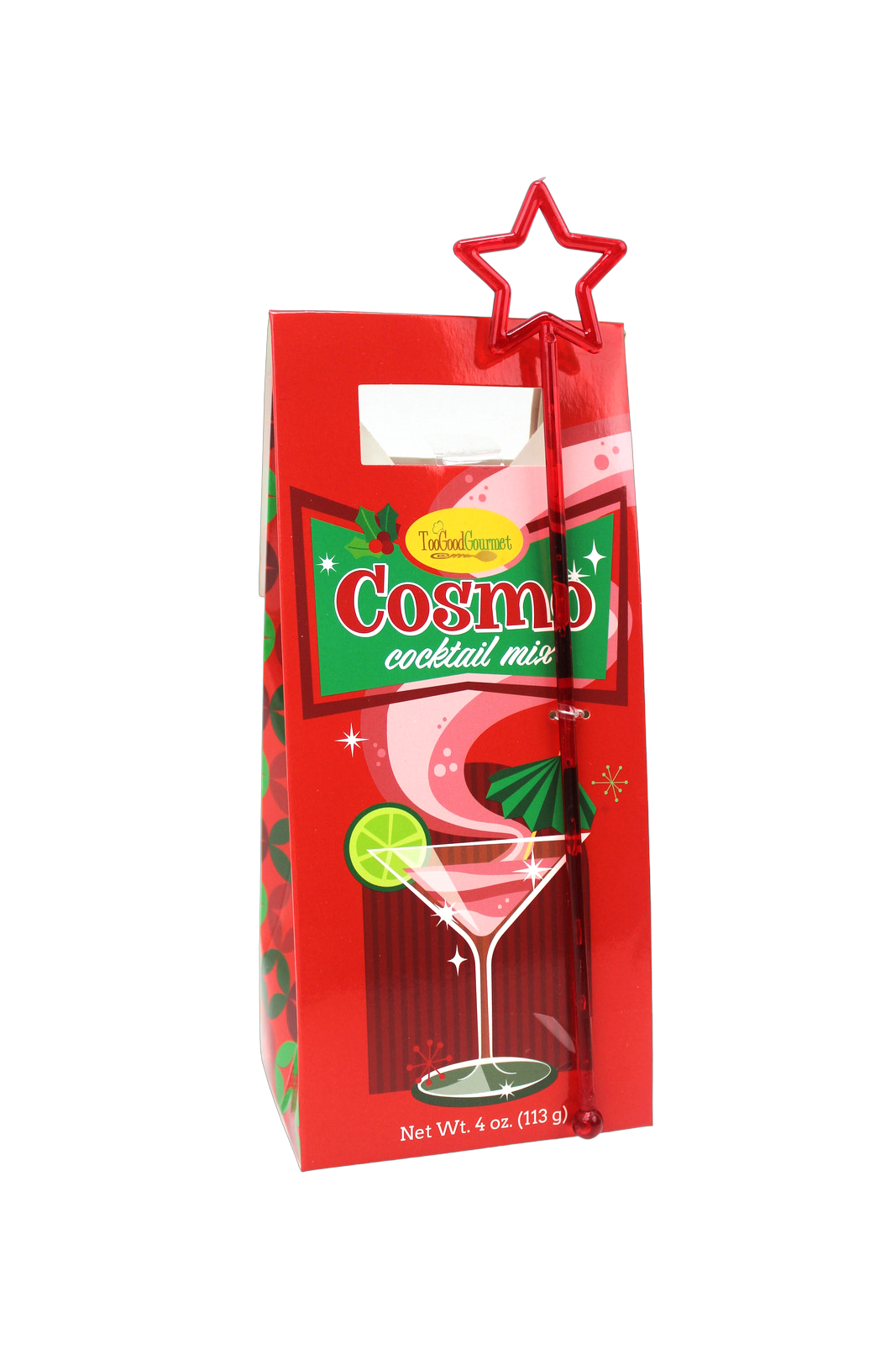 Retro Cocktail Bags with Wands (4oz)