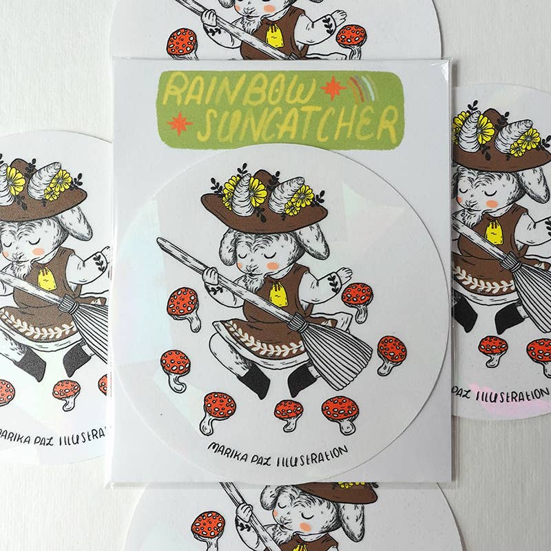Witch's Brew Suncatcher Sticker