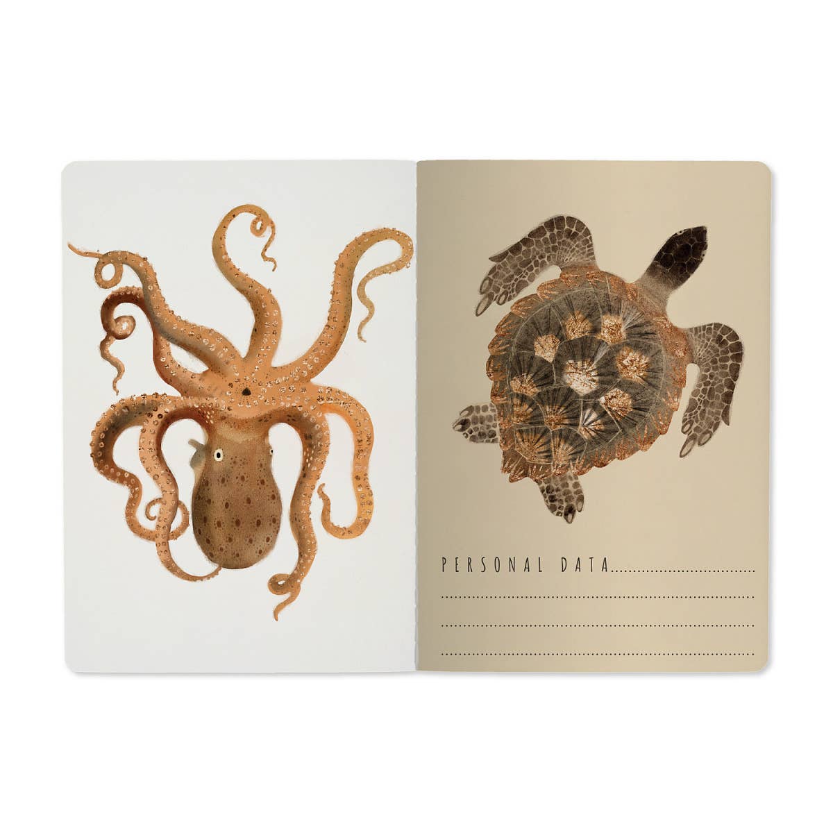 Small Notebook Deep Sea