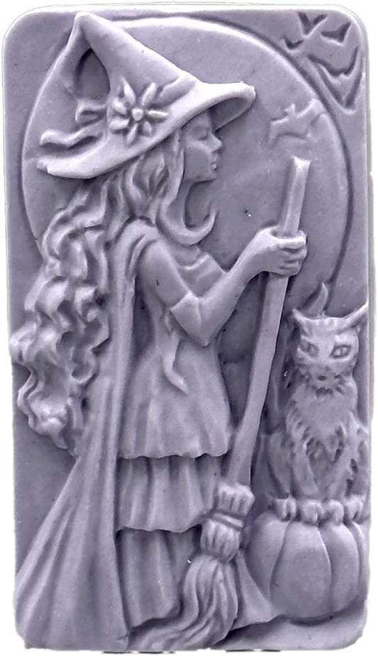 Witch with Cat Filled Chocolate