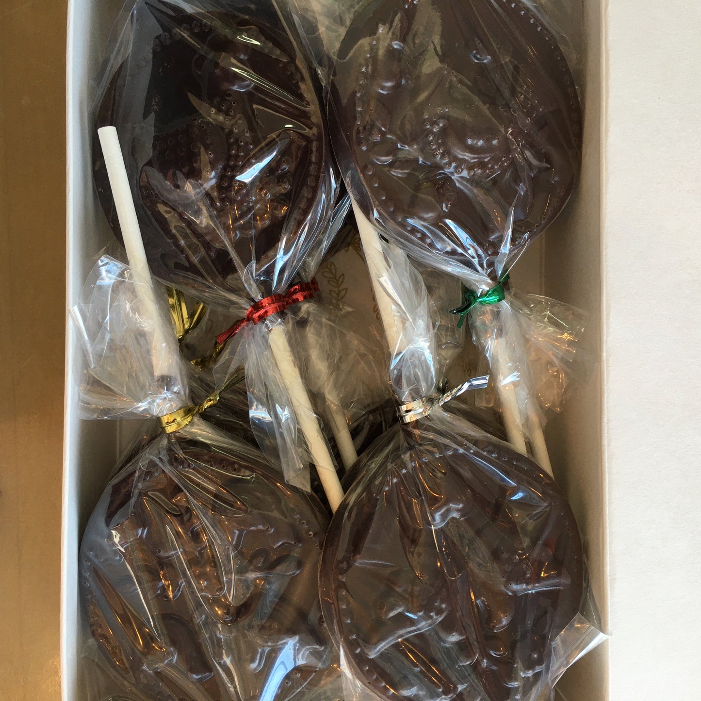 12 Days of Christmas Chocolate Ornaments & Lollipops