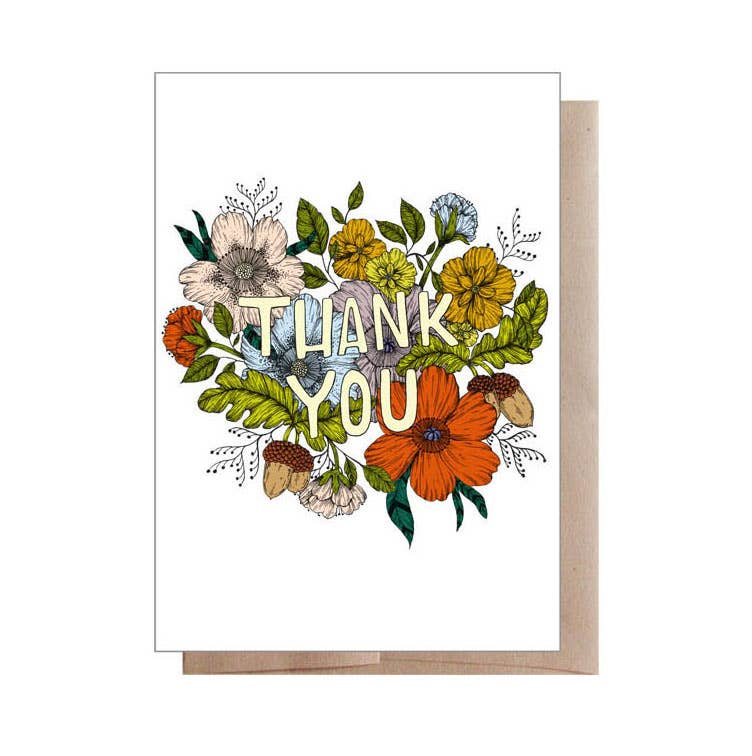 Thank You Greeting Card