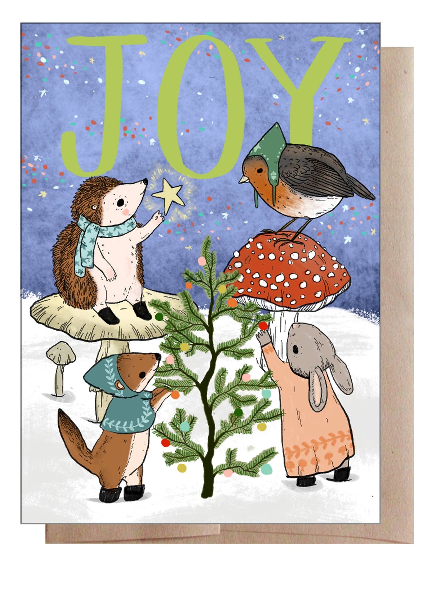 Joy Holiday Card