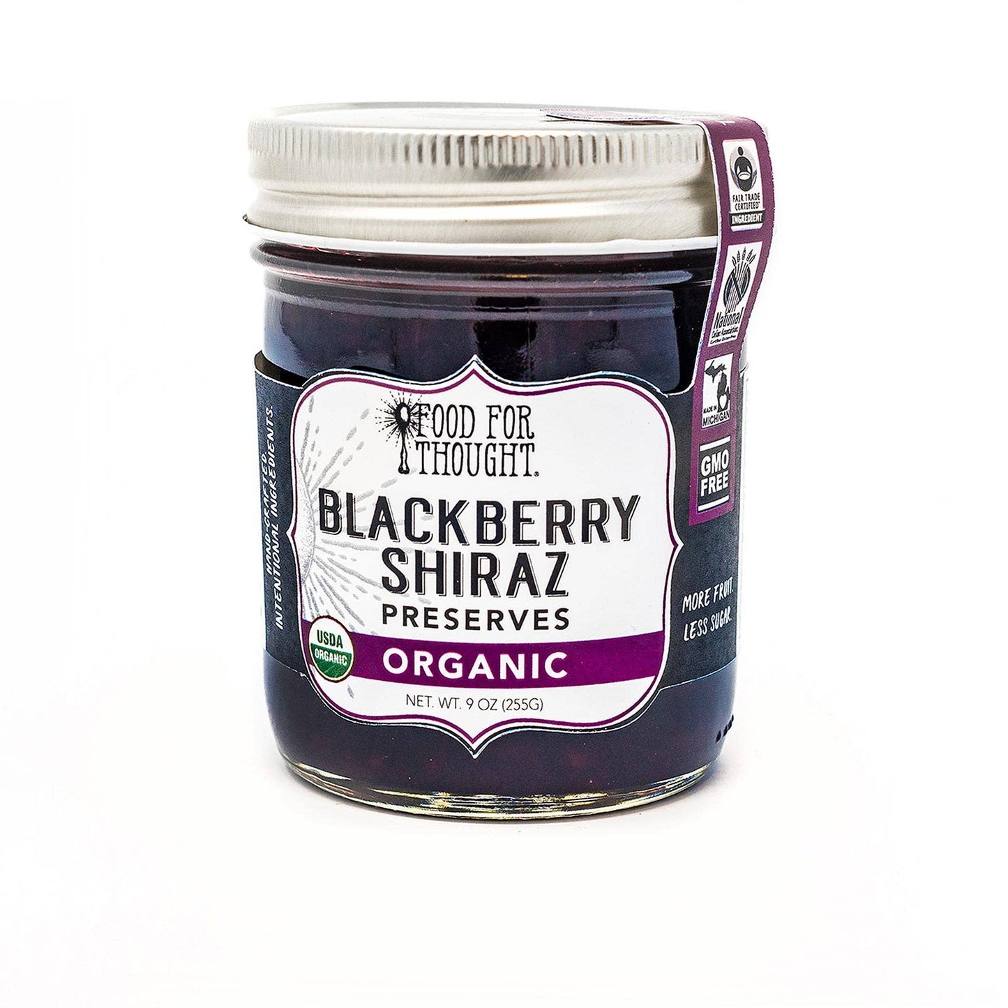 Organic Blackberry Shiraz Preserves