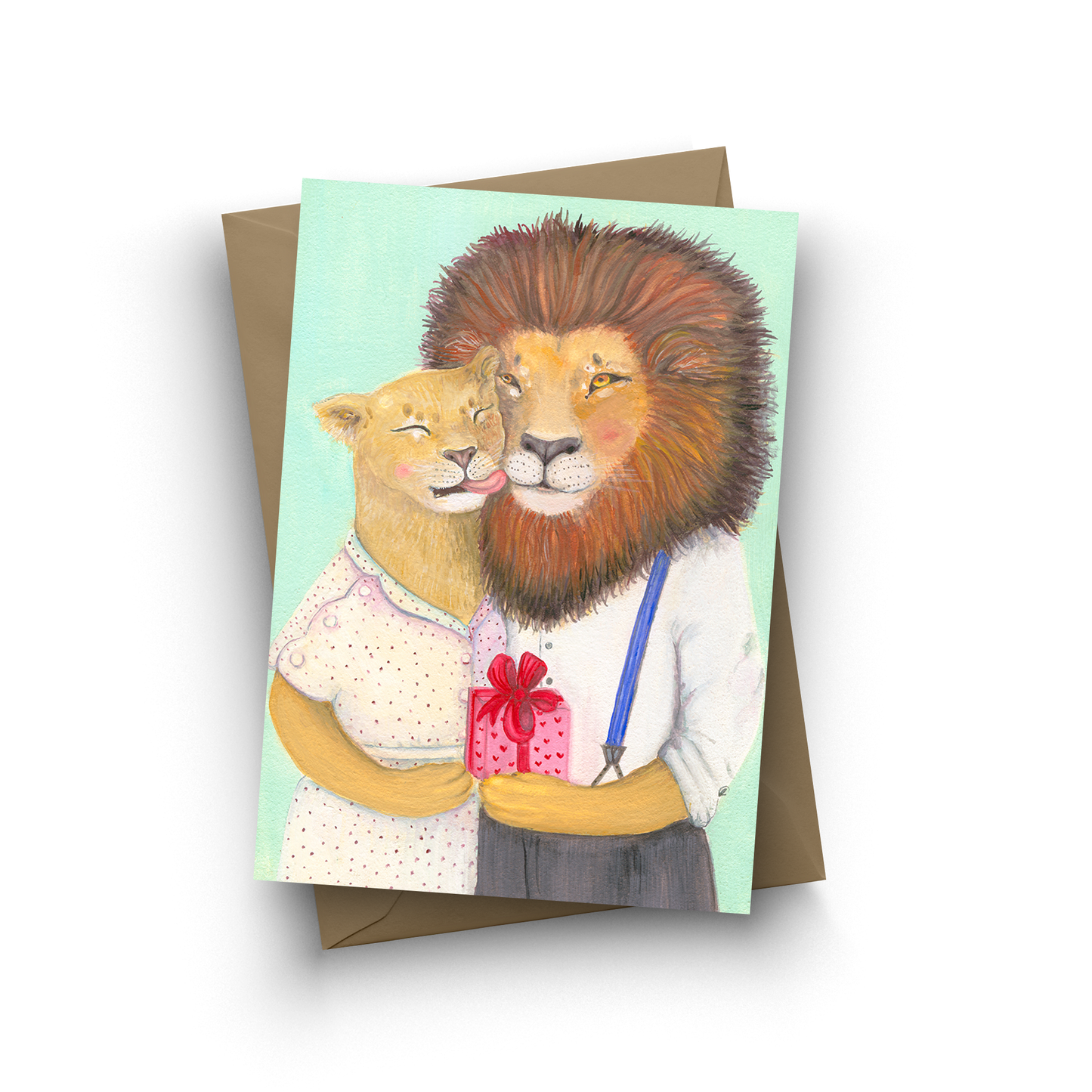 Ruthie & Hal Single Card
