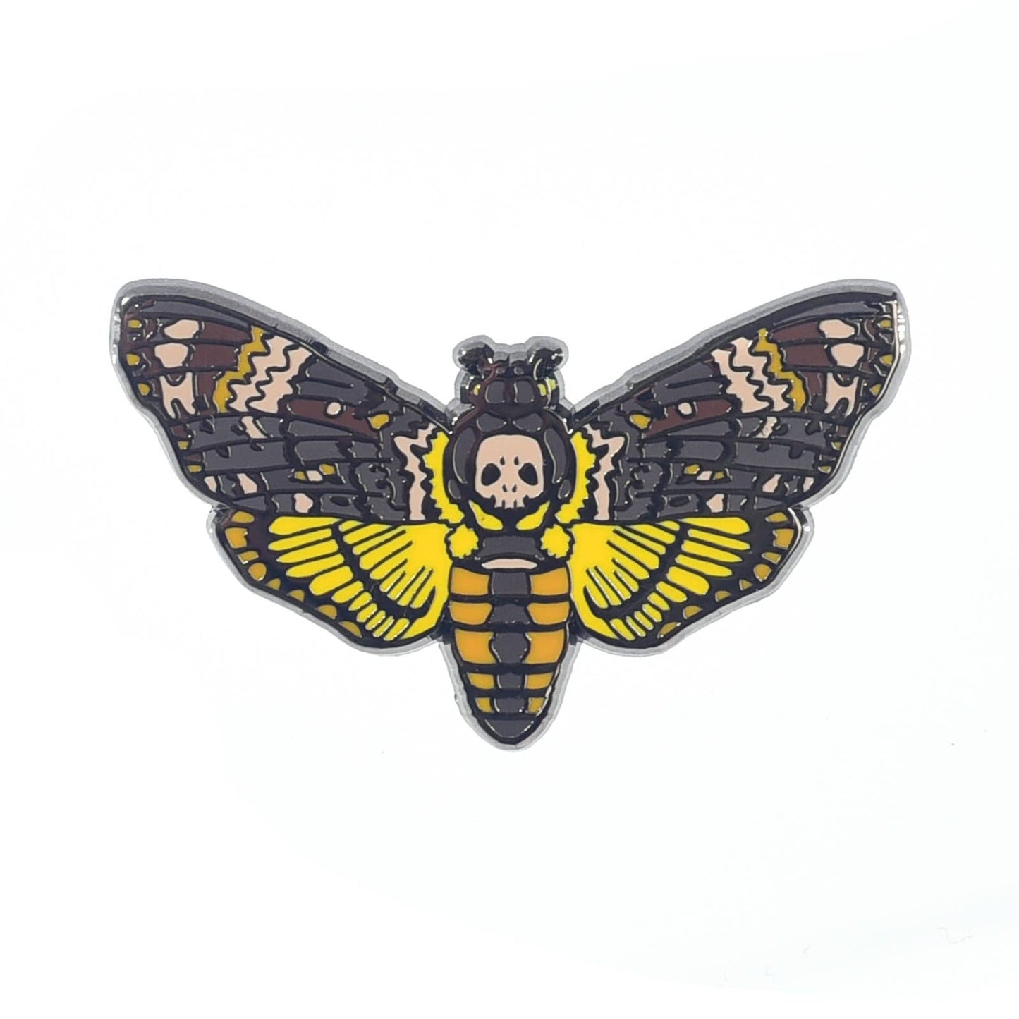 Death's Head Hawkmoth Enamel Pin