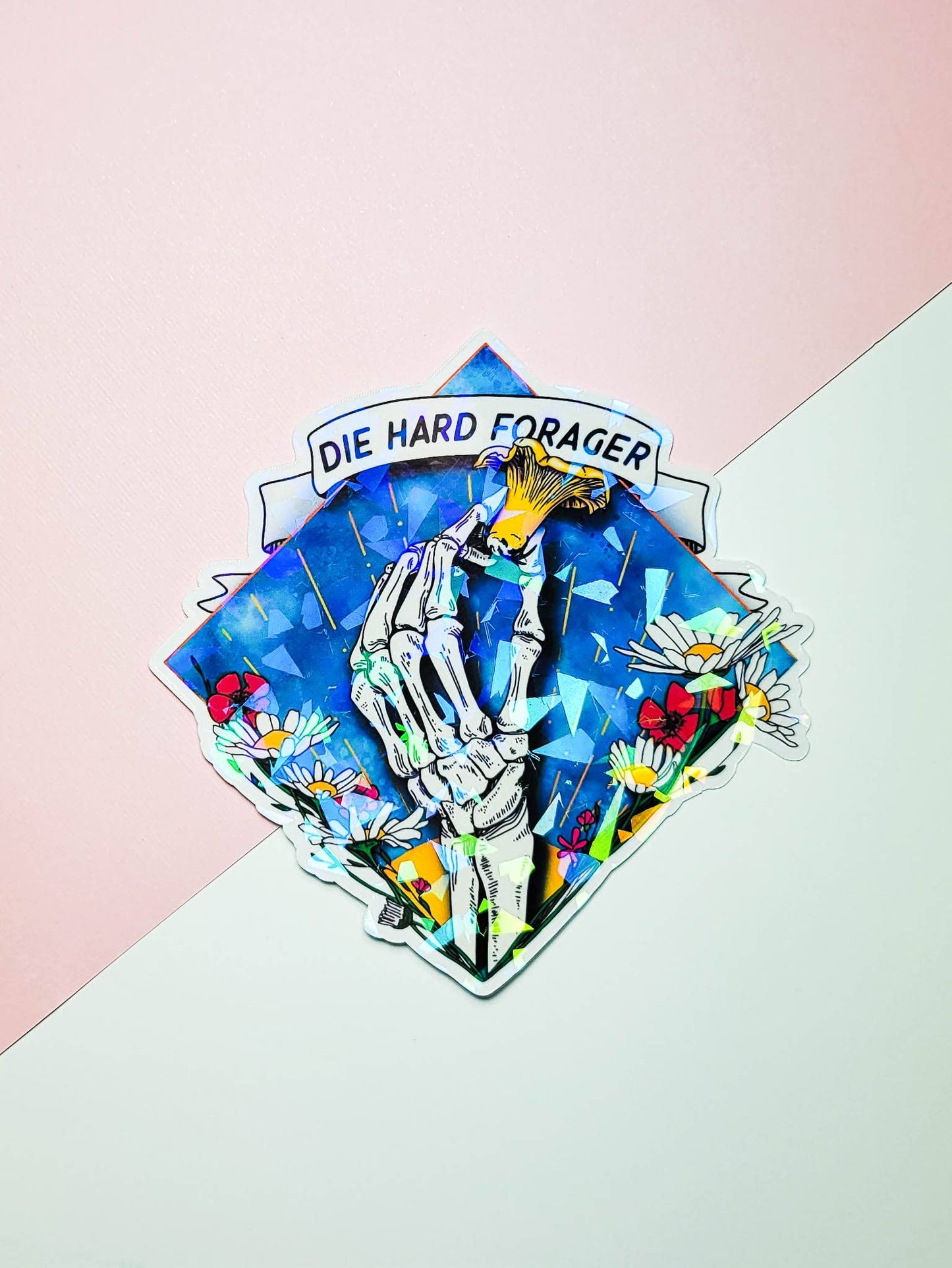 Die Hard Forager | Morbid Mushroom Sticker