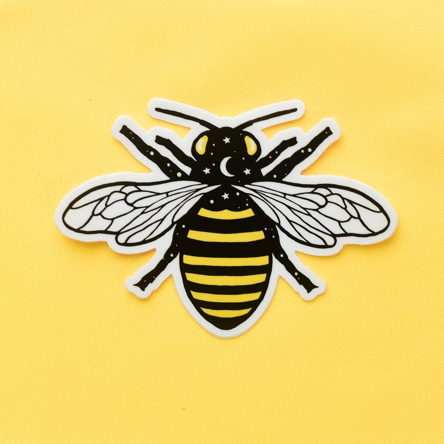 Cosmic Bee Vinyl Sticker