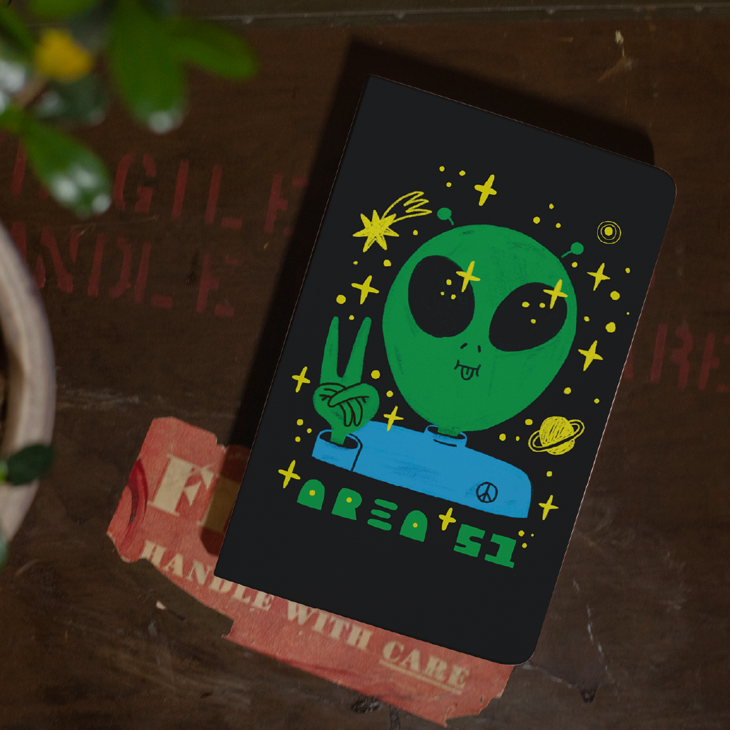 Area 51 Classic Layflat Notebook