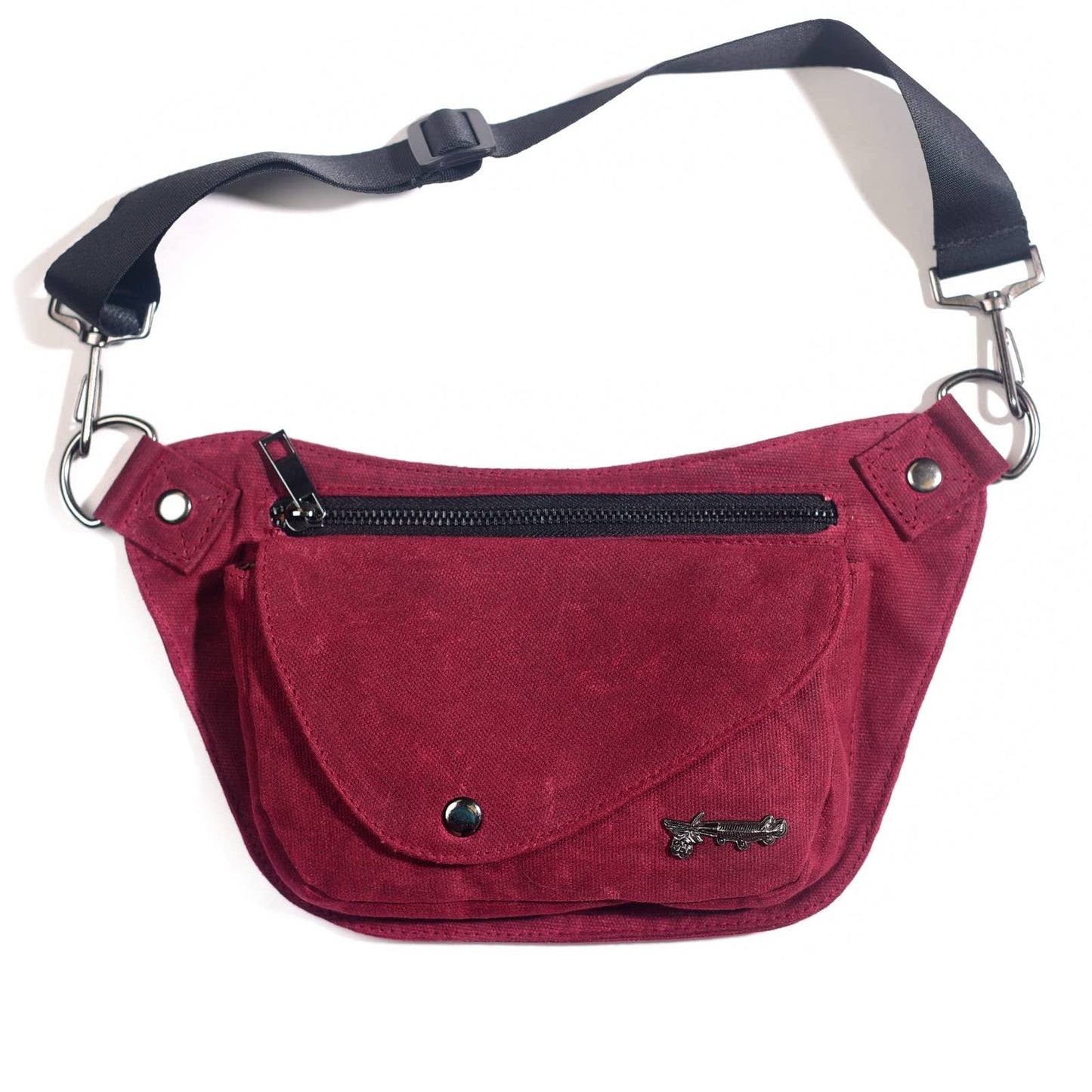 Crimson Rose Lux Hip Pouch