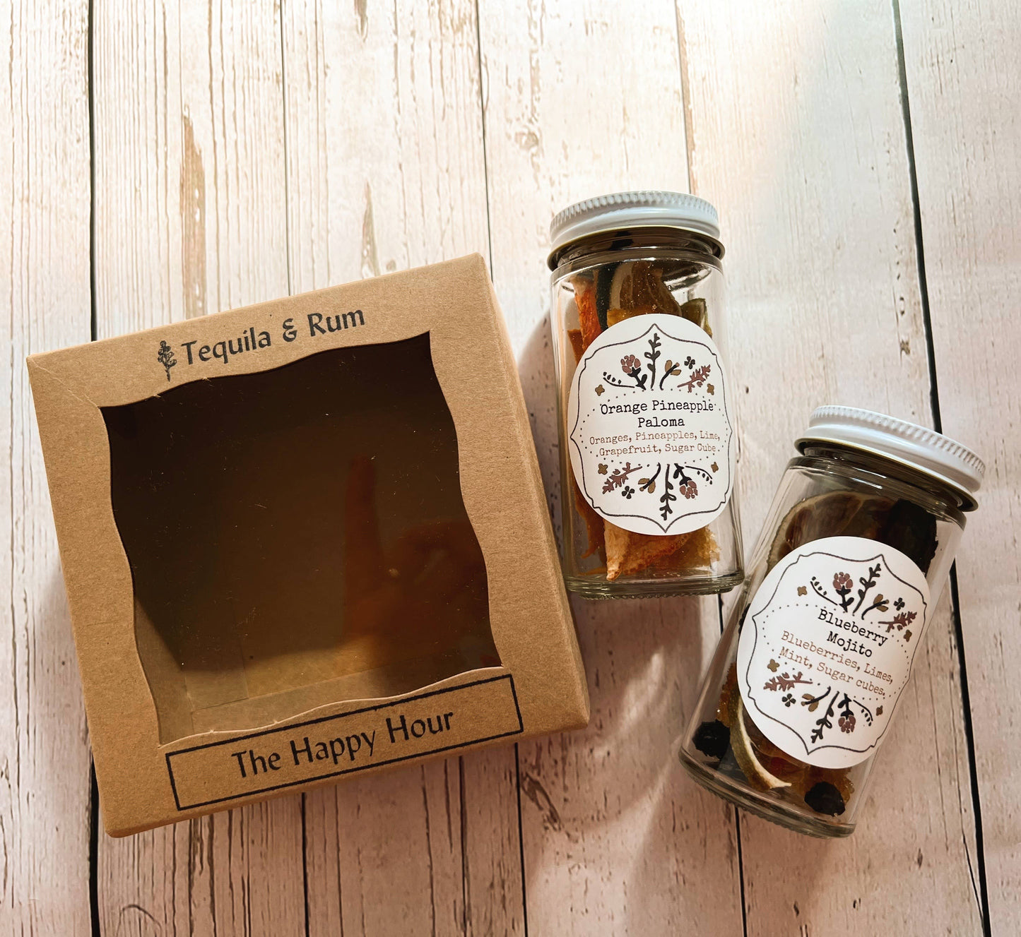 The Happy Hour Tequila & Rum Mini Cocktail Kit