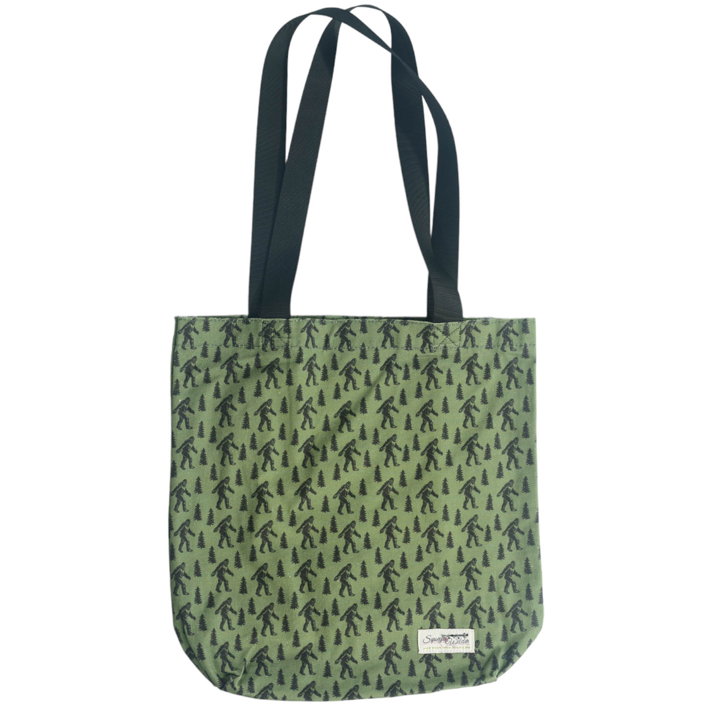 Bigfoot Canvas Shopping Tote