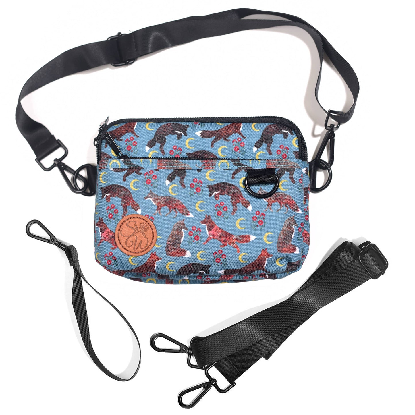 Moonlit Frolic (Foxes) 3-in-1 Bag