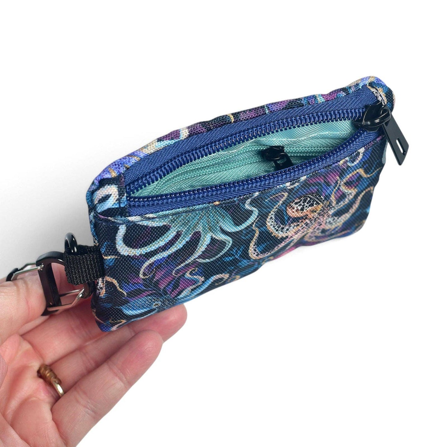 Octopus Reverie Clip Wallet