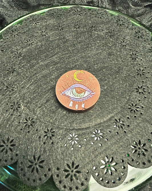 Mystic Eye Chocolate Medallion