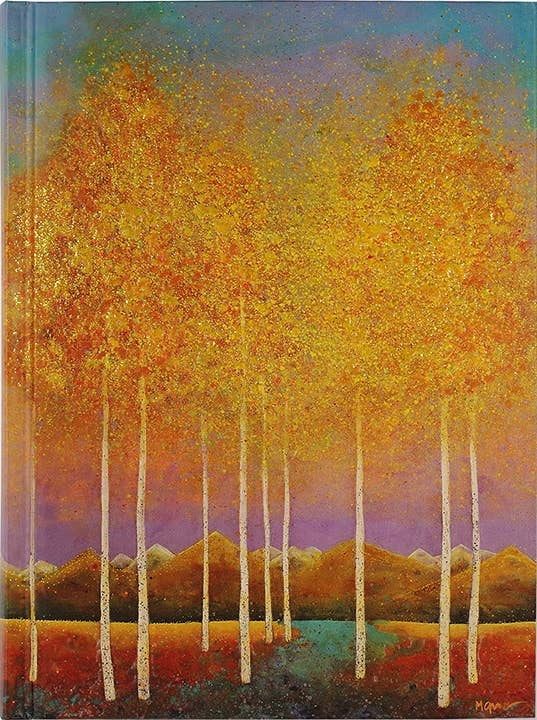 Moonlit Aspens Journal