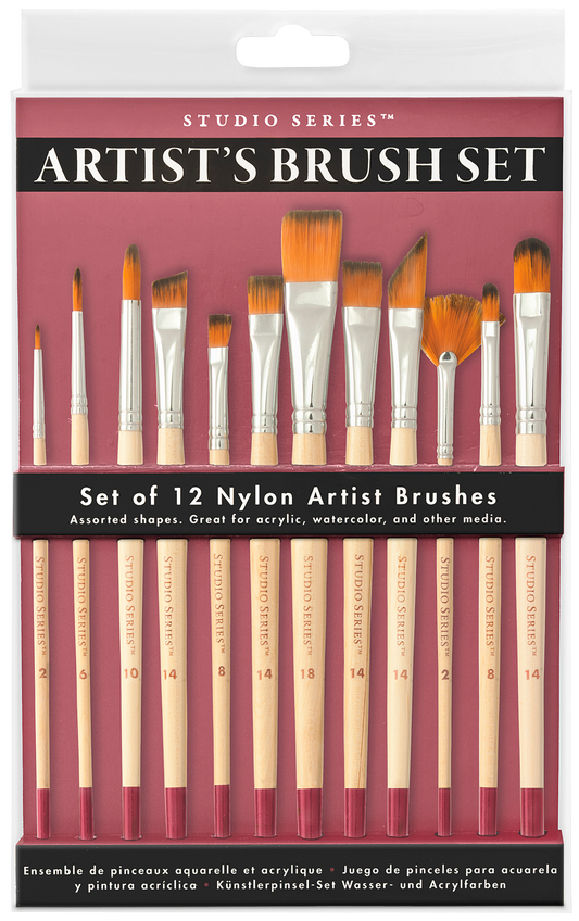 Studio Series Artist's Paintbrush Set